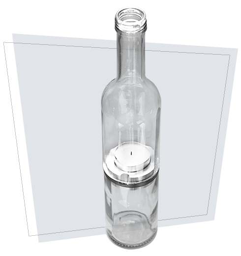 Bottle-Light | Das Kerzenlicht in der Flasche